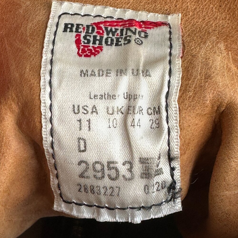 Red Wing Heritage 2953 Rover Hawthorne Muleskinner Men's 11D (Rare) - Picture 9 of 9